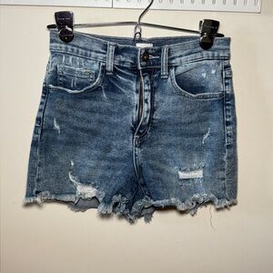 boutique bought stretch jean shorts | sneakpeek